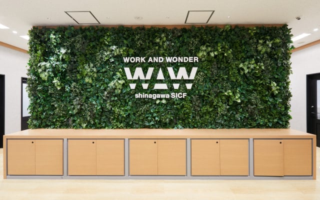 【導入事例】シェアオフィスに快適な木質化空間を提供「WAW品川インターシティフロント」